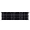 Coussin de banc Carreaux Noirs 150 x 50 x 3 cm Tissu Oxford 555936555936