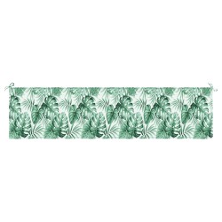Coussin de banc Motif feuille 200 x 50 x 3 cm Tissu Oxford 555937555937