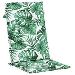 Coussins de chaise à dossier haut lot de 2 modèle de feuille 555938555938