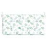 Coussin de banc de jardin motif de feuilles 120x50x3 cm 555943555943