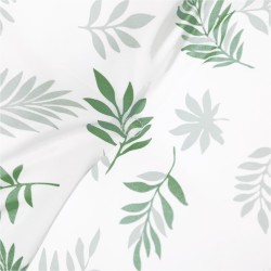 Coussin de banc de jardin motif de feuilles 120x50x3 cm 555943555943