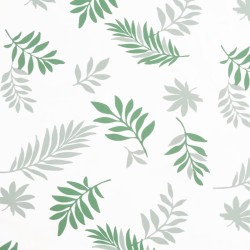 Coussin de banc de jardin motif de feuilles 120x50x3 cm 555943555943