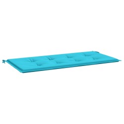 Coussin de banc Uni Turquoise 120 x 50 x 3 cm Tissu Oxford 555945555945
