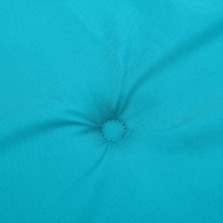 Coussin de banc Uni Turquoise 120 x 50 x 3 cm Tissu Oxford 555945555945