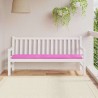 Coussin de banc Uni Rose 150 x 50 x 3 cm Tissu Oxford 555947555947