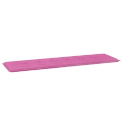 Coussin de banc Uni Rose 150 x 50 x 3 cm Tissu Oxford 555947555947