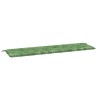 Coussin de banc Modèle feuille 150 x 50 x 3 cm Tissu Oxford 555948555948