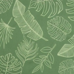 Coussin de banc Modèle feuille 150 x 50 x 3 cm Tissu Oxford 555948555948