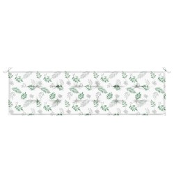 Coussin de banc Modèle feuille 150 x 50 x 3 cm Tissu Oxford 555956555956