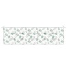 Coussin de banc Modèle feuille 150 x 50 x 3 cm Tissu Oxford 555956555956