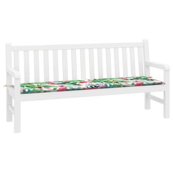 Coussin de banc Floral Multicolore 150 x 50 x 3 cm Tissu Oxford 555961555961