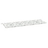 Coussin de banc de jardin motif de feuilles 150x50x3 cm 555962555962
