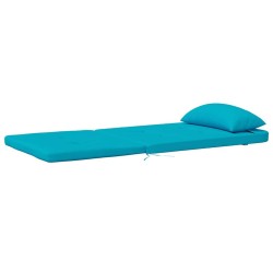 Coussins de chaise Uni 2 pcs Turquoise 58 x 77 x 4,5 cm 555965555965