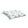 Coussins de chaise lot de 2 à motif de feuilles 40x40x7 cm 555970555970