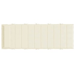Coussin de chaise longue crème 180x60x4 cm tissu oxford 555971555971