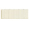 Coussin de chaise longue crème 180x60x4 cm tissu oxford 555971555971