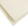 Coussin de chaise longue crème 180x60x4 cm tissu oxford 555971555971