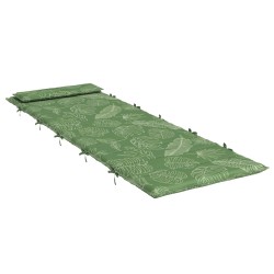 Coussin de transat ensoleillé Vert 178 x 60 x 4 cm Tissu Oxford 555972555972