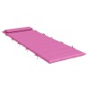 Coussin de transat ensoleillé Rose 178 x 60 x 4 cm Tissu Oxford 555973555973