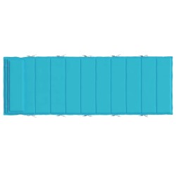 Coussin de transat ensoleillé Turquoise 178 x 60 x 4 cm 555974555974