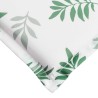 Coussin de transat ensoleillé Blanc et vert 178 x 60 x 4 cm 555975555975