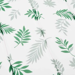 Coussin de transat ensoleillé Blanc et vert 178 x 60 x 4 cm 555975555975