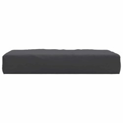 Coussin de palette noir 60x60x8 cm tissu oxford 555977555977