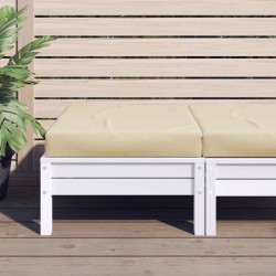 Coussin de palette beige 60x60x8 cm tissu oxford 555978555978