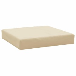 Coussin de palette beige 60x60x8 cm tissu oxford 555978555978