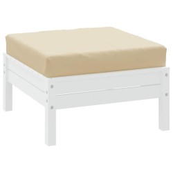 Coussin de palette beige 60x60x8 cm tissu oxford 555978555978