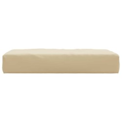 Coussin de palette beige 60x60x8 cm tissu oxford 555978555978