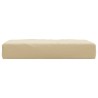 Coussin de palette beige 60x60x8 cm tissu oxford 555978555978