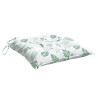 Coussins de chaise lot de 4 à motif de feuilles 40x40x7 cm 555979555979