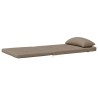 Coussins de chaise adirondack lot de 2 taupe tissu oxford 555981555981