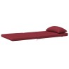 Coussins de chaise adirondack lot de 2 rouge bordeaux 555982555982