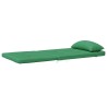 Coussins de chaise Uni 2 pcs Vert 58 x 77 x 4,5 cm Tissu Oxford 555989555989