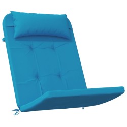 Coussins de chaise adirondack lot de 2 bleu clair tissu oxford 555990555990