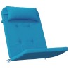 Coussins de chaise adirondack lot de 2 bleu clair tissu oxford 555990555990
