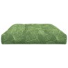 Coussin de palette à motif de feuilles 120x80x12 cm Tissu 555994555994
