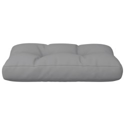 Coussin de palette gris 50x40x12 cm tissu 556005556005