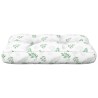 Coussin de palette motif de feuilles 50x40x12 cm tissu 556008556008