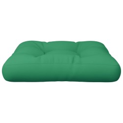 Coussin de palette vert 58x58x10 cm tissu 556021556021