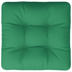 Coussin de palette vert 58x58x10 cm tissu 556021556021