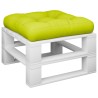 Coussin de palette vert vif 58x58x10 cm tissu 556028556028
