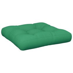 Coussin de palette vert tissu 556045556045