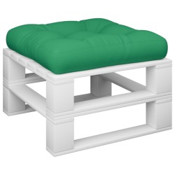 Coussin de palette vert tissu 556045556045