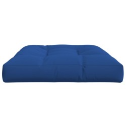 Coussin de palette bleu royal 120x80x12 cm tissu 556050556050