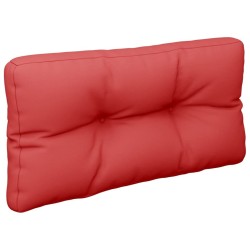 Coussin de palette rouge 80x40x12 cm tissu 556054556054
