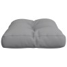Coussin de palette gris 60x40x12 cm tissu 556061556061