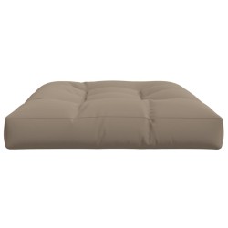 Coussin de palette taupe 120x80x12 cm tissu 556079556079